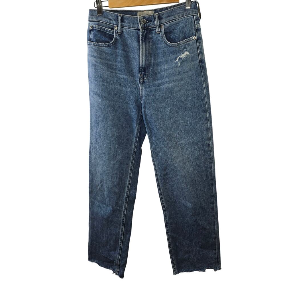 Everlane The Way High Jean Organic Cotton Blue Denim Jeans Size 27 Regular
